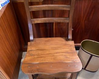 Folding library chair /ladder