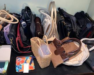 Assorted purses