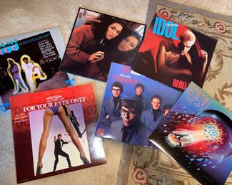80s-90s rock/ pop records