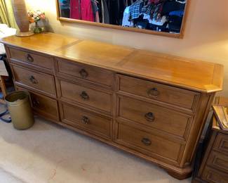 Lowboy 9 drawer dresser