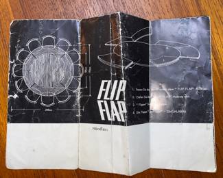 Danish MCM dining table paperwork
