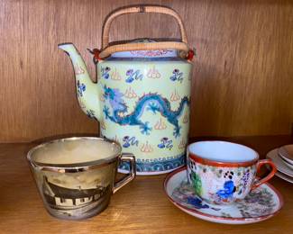 Asian inspired china ware