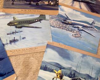 Vtg. Planes art