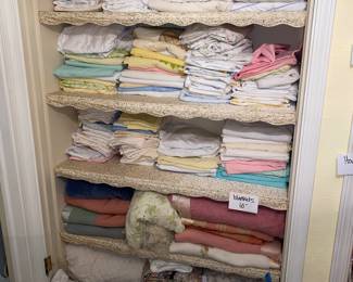 Bedding .. sheets, pillowcases , blankets