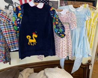 Vtg. Toddler and little girl clothing