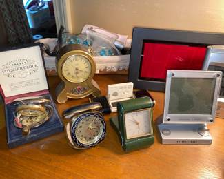Variety of alarm clocks