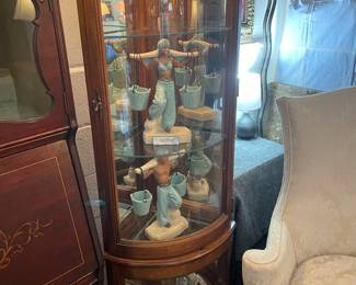 Corner Curio Cabinet