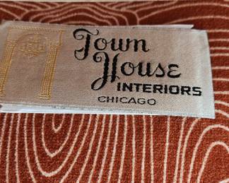 Mid Century arm chairs by Town House Interiors, Chicago