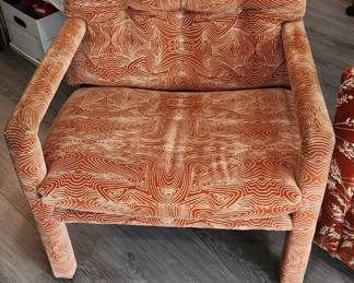 Mid Century arm chairs by Town House Interiors, Chicago