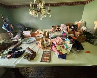 Beautiful Table hidden by stuff