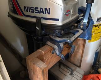 Vintage Nissan Boat Motor