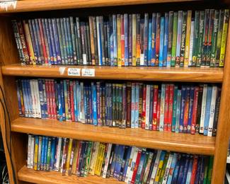 Assorted Disney Movies/Disney Documentaries on DVD and Blu Ray.
