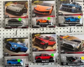 Hot Wheels 1:43 scale exquisitely detailed Model Cars