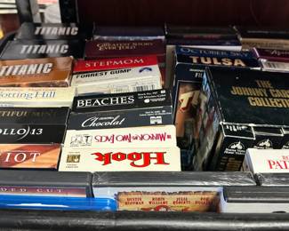 Variety of Vhs Tapes