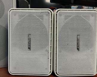 Single Pair of Bose Outdoor Weatherproof Speakers.