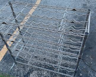 NSF 6 rack bottle shelf