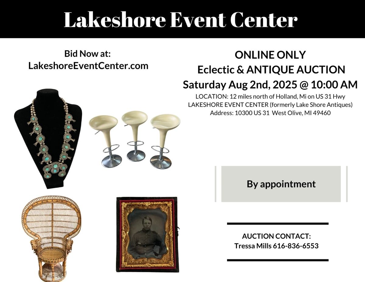 July 2025 Online Only Auction
