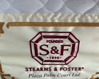 Stern’s & Foster king size mattress
