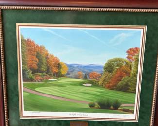 “Mountain Air” the 8th hole on Slickrock by Patrick A. Carney