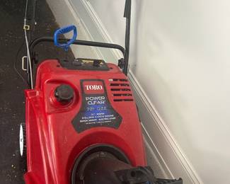 Toro snowblower