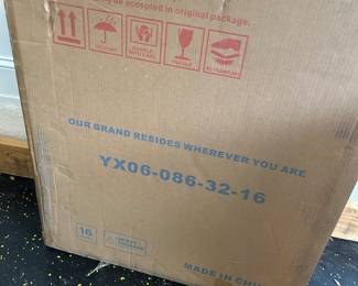 Large dog kennel (new in box) 