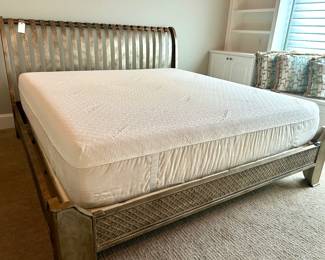 TempurPedic king size mattress & boxspring