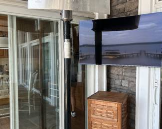 Propane outdoor heater (TV not for sale)