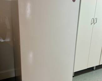 Upright GE freezer