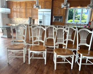 8 chairs (priced individually)