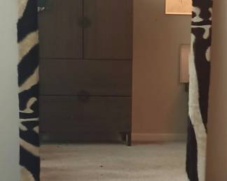 Stunning Zebra Fur Mirror