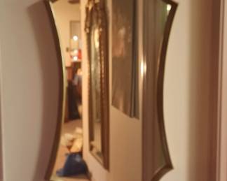 Lovely Mid Century Hall Mirror