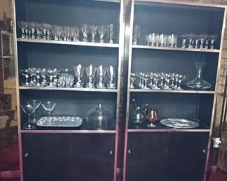 Vintage Shelving Unit and Bareare
