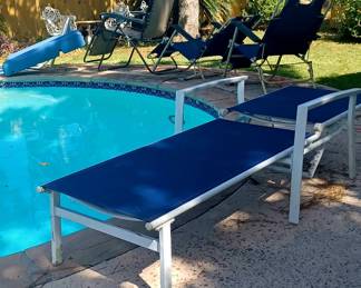 Terrific pool loungers