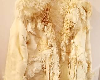 Vintage Sheepskin Coat as/is