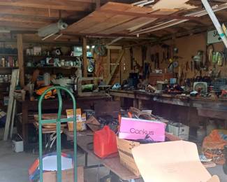 Full garage!