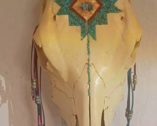 Another Detailed Skull.  All done by Albuquerque artisan 
