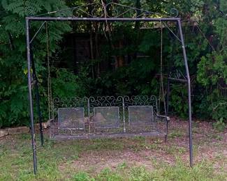 Rare Vintage 3 Seat Swinger