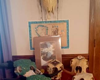 Albuquerque Artisan's Turq detailed Skulls!
