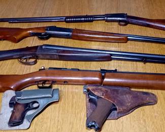 WWII Luger, German Civilian Pistol and Shotguns