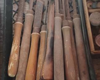 Terrific wood handled tools