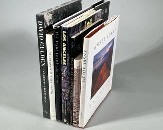 (7pc) Lot Photography Books | Including Ansel Adams & David Gulden. Book is new and sealed in plastic.