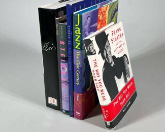 (6pc) Mixed Lot Of Music Books | Including Frank Sinatra and Elvis.