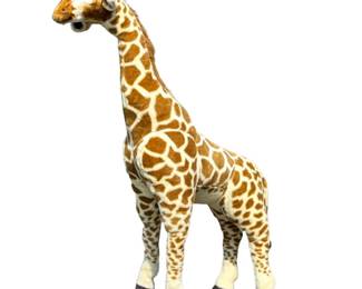 MELISSA & DOUG STUFFED GIRAFFE | Lifelike and sturdy plush giraffe. Made from polyester and acrylic fabrics. - h. 48 x w. 16 x l. 36 in
