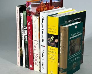 (8pc) Mixed Lot Cooking Books | Including "Death by Chocolate" and "Williams Sonoma".