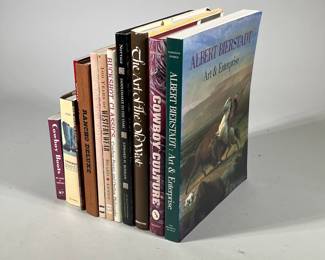 (12pc) Lot Of Western Theme Books | Including books on western boots and culture.