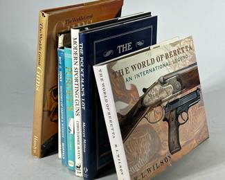 (7pc) Collection Of Gun And Shooting Books | Including Beretta and Purdeys.