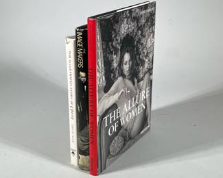 (3pc) Collection Fashion And Opera Books | Including Illustrated Story of Opera and Assouline's The Allure of Woman.
