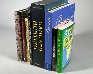(8pc) Collection Of Hunting Books | Including a large coffee table book of game and hunting.