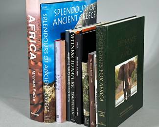 (9pc) Mix Lot Quality Travel Books | Including Africa & Greece.