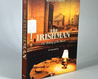 The Irishman Large Coffee Table Book Assouline | Making of the Movie “The Irishman” by Martin Scorsese by Assouline. Extensive photographs of the shooting of the film and memorabilia. - h. 1.5 x w. 11 x l. 14 in